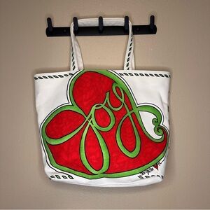 Brighton Love & Joy Canvas Tote Bag